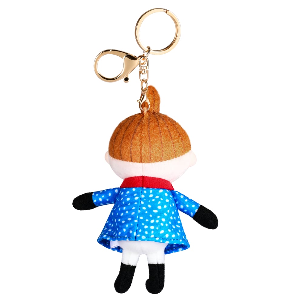 Little My Plush Key Ring Blue - The Official Moomin Shop - United Kingdom