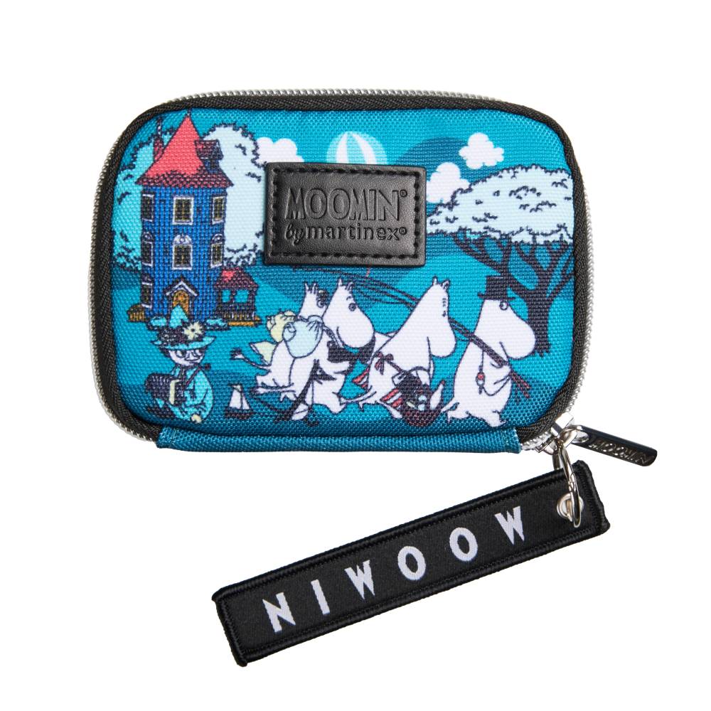 Moomin Home Yard Wallet Teal