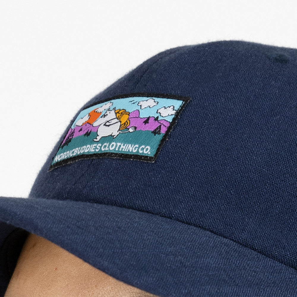 Cap Adult Moomintroll Wandering Dark Blue