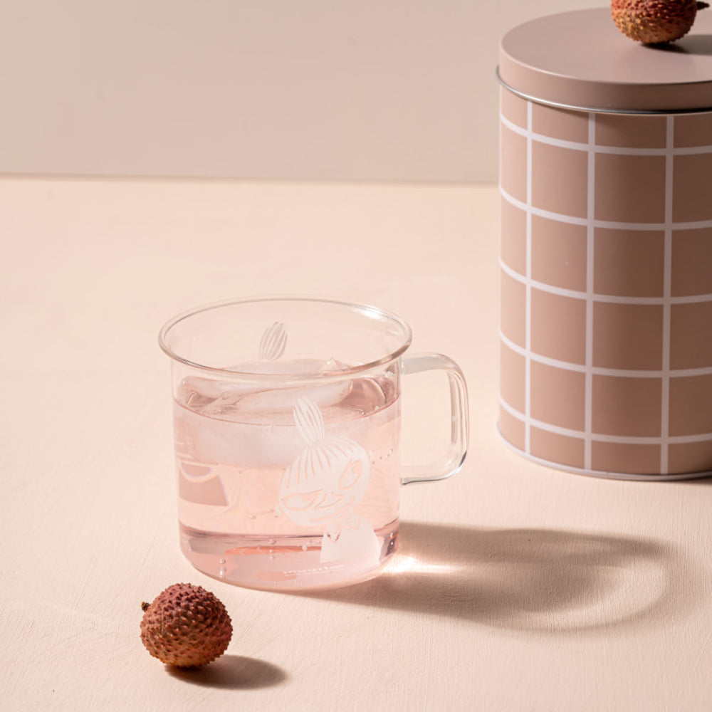 Moomin Glass Mug Clear Set of 4 Bundle - Muurla