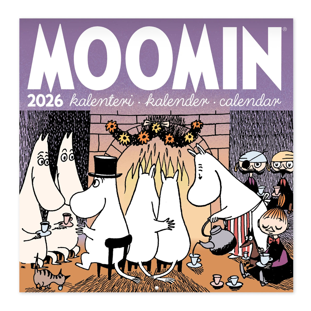 Moomin Mini Wall Calendar 2026