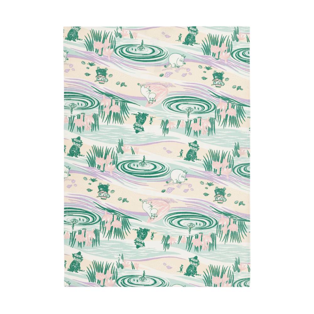 Moomin Beach Day Kitchen Towel 50 x 70 cm