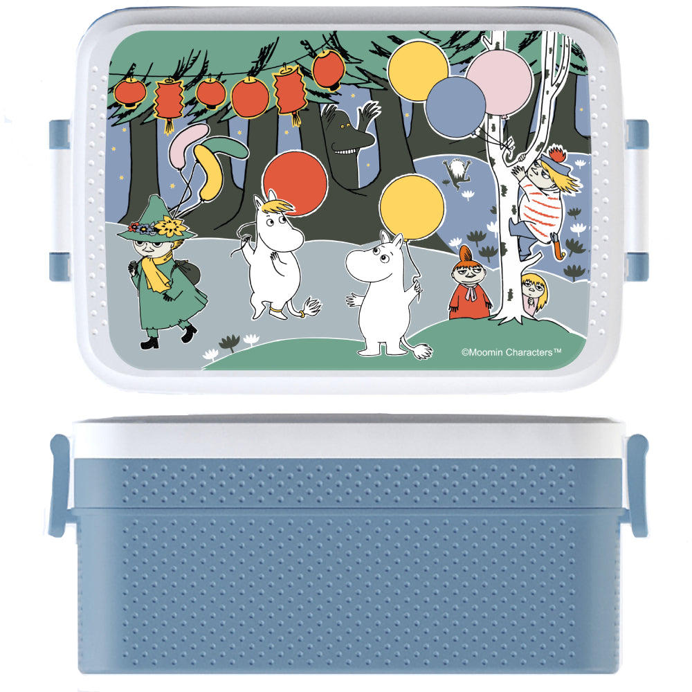 Moomin Festivities Lunchbox Blue