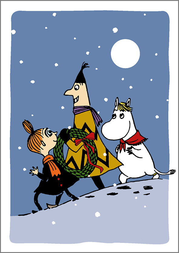 Moomin Christmas Card Mr Brisk