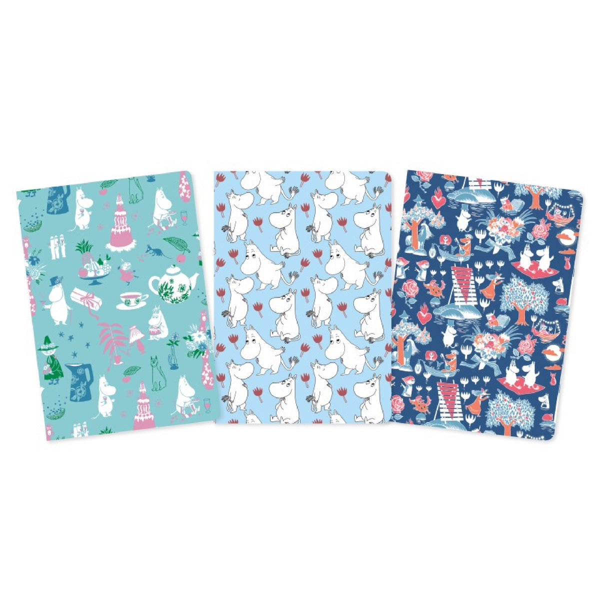 Moomin Classics Set of 3 Standard Notebooks