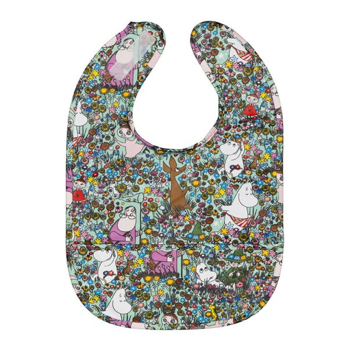 Moomin Meadow Bib
