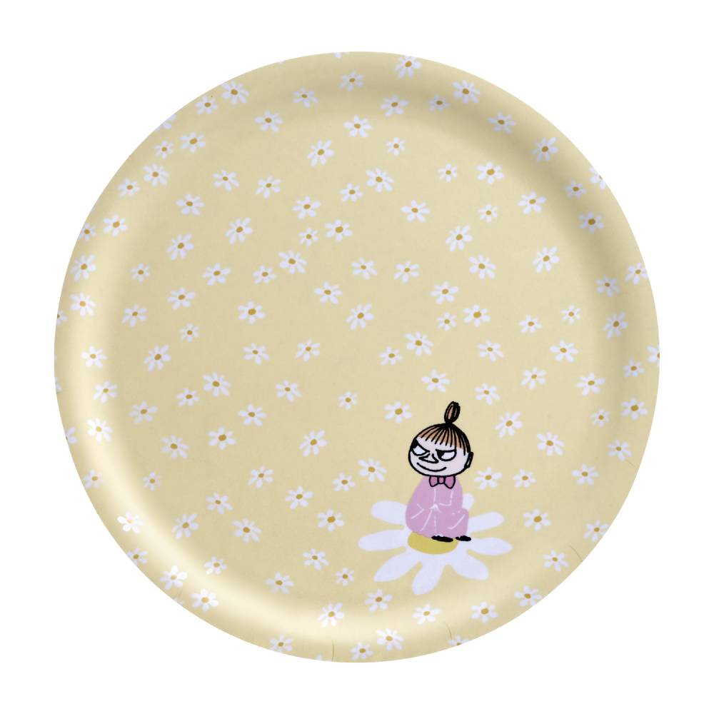 Moomin Flowers Tray Yellow Ø 25 cm