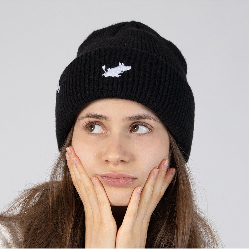 Beanie Adult Moomintroll Running Black