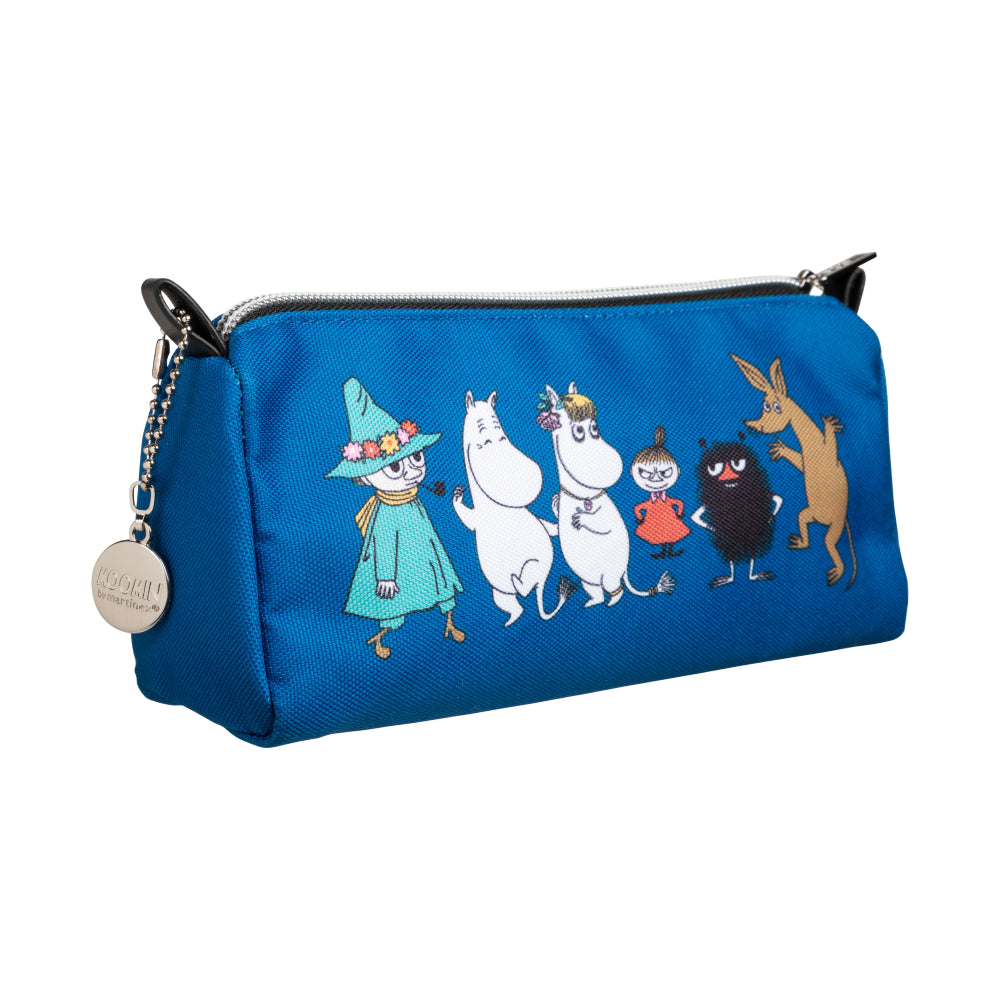 Moomin Friends Pencil Case Blue