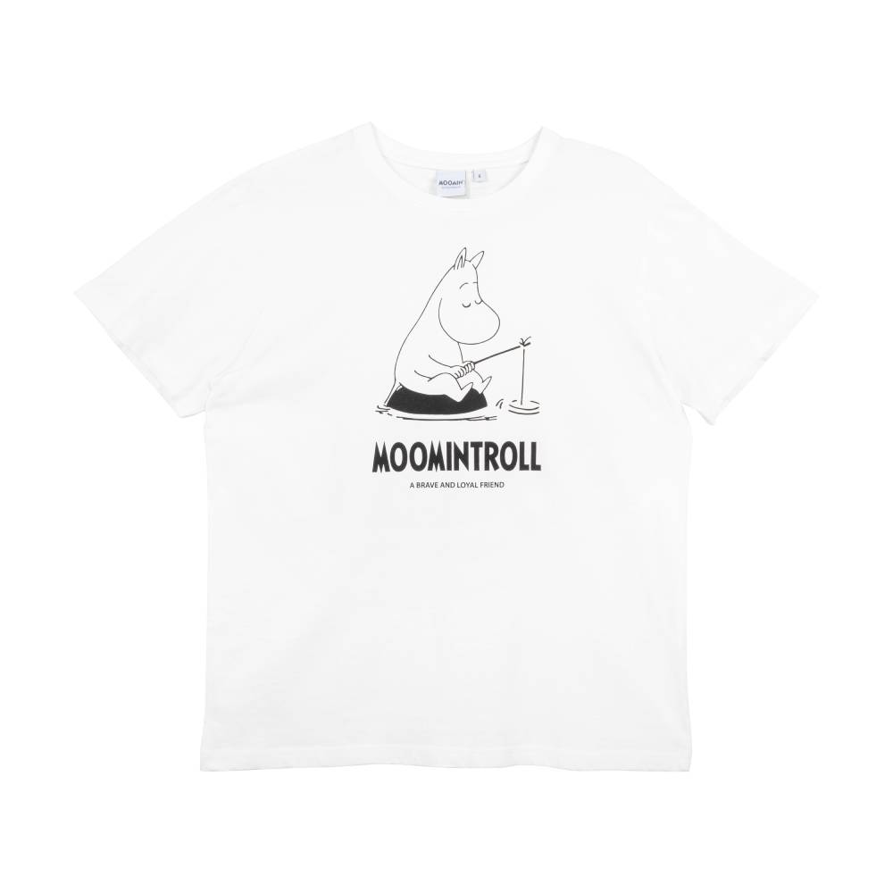 Moomintroll Character T-shirt White