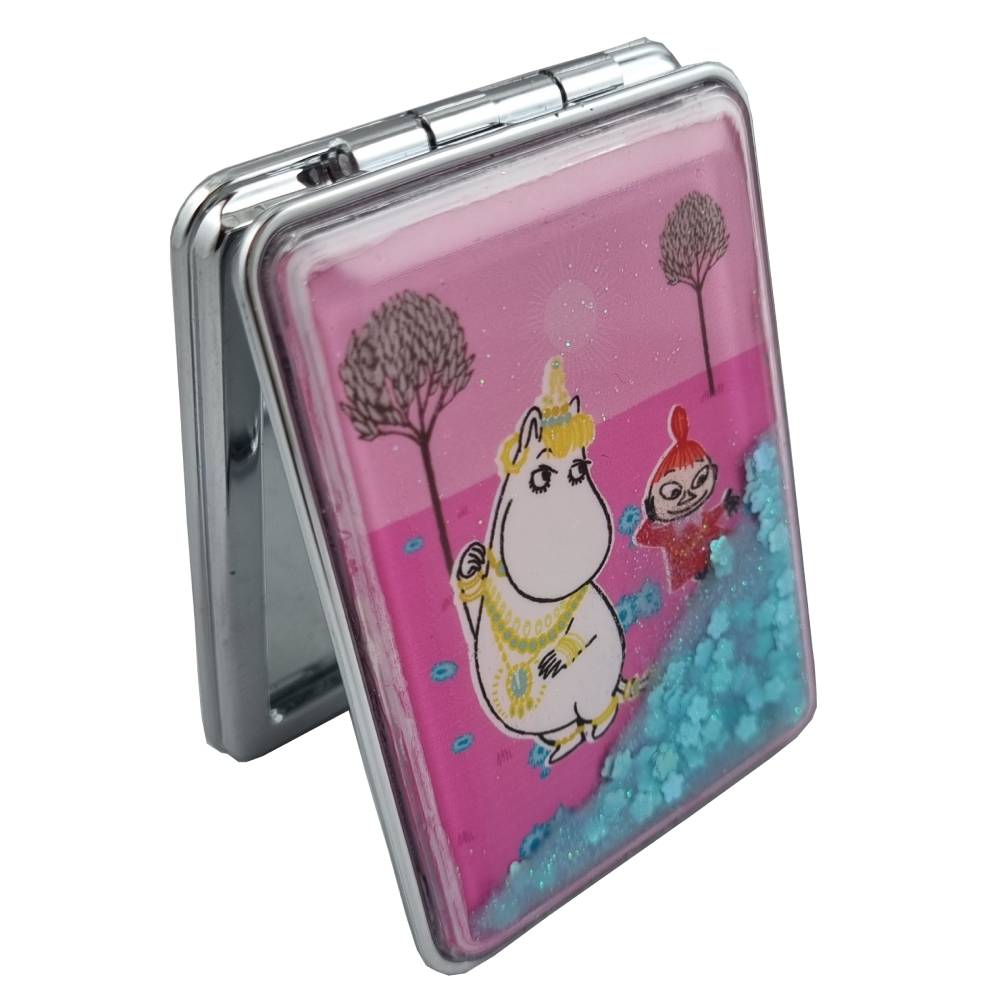 Glittering Mirror Box Snorkmaiden Pink