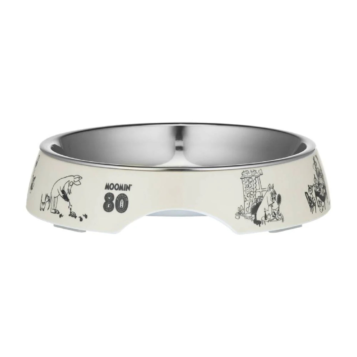 Moomin For Pets Cat Food Bowl Moomin 80