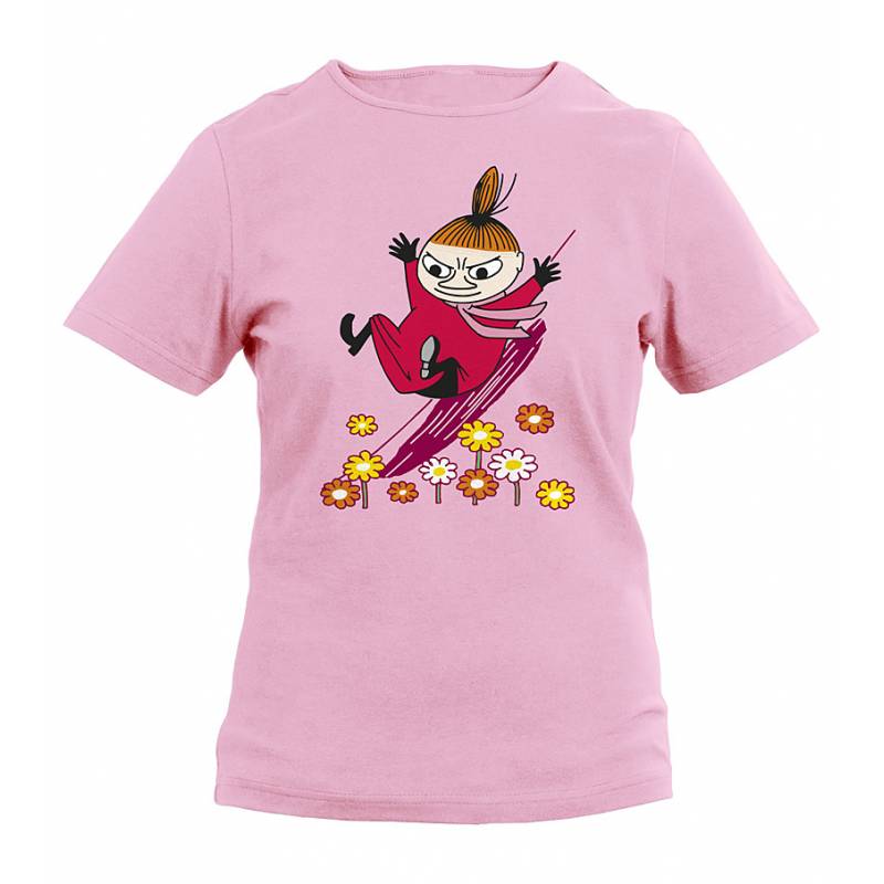 Moomin T-Shirt kids Little My Sliding Pink