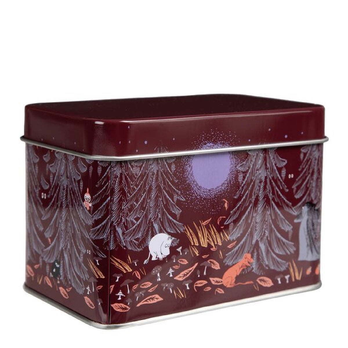 Primeval Forest Tea Tin Red