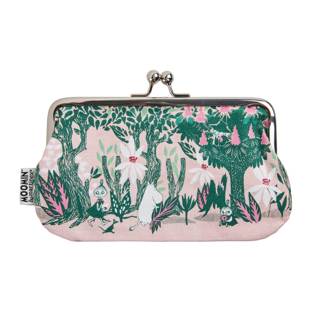 Moomin Spring Chestnut Pouch Green