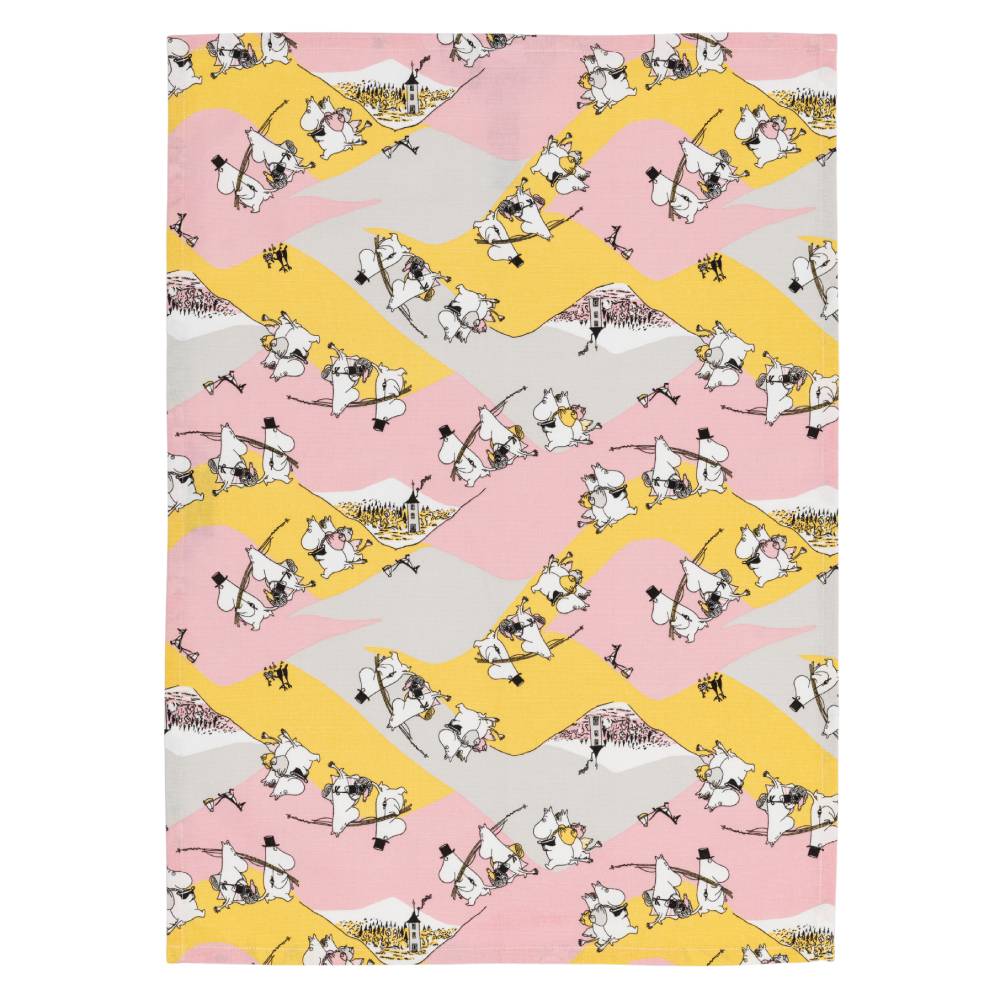 Moomin Family Time Kitchen Towel 50 x 70 cm