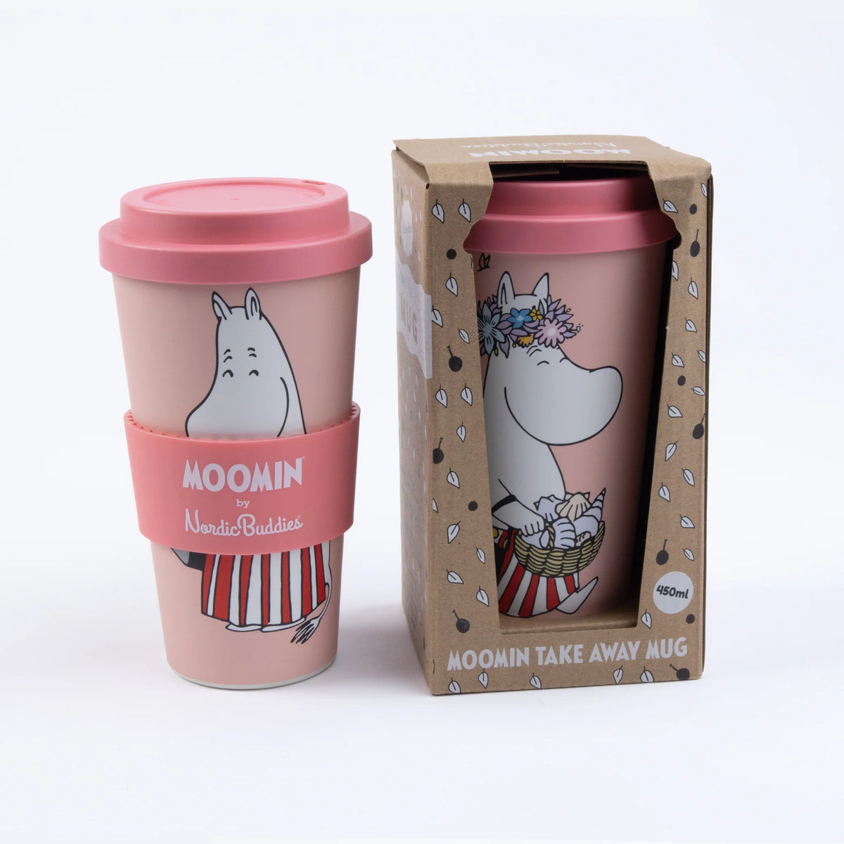 Take Away Mug Moominmamma Peach