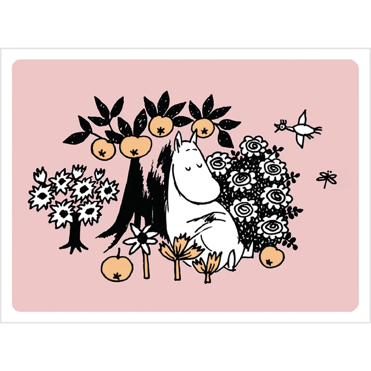 Moomin Greeting Card Moominmamma Napping