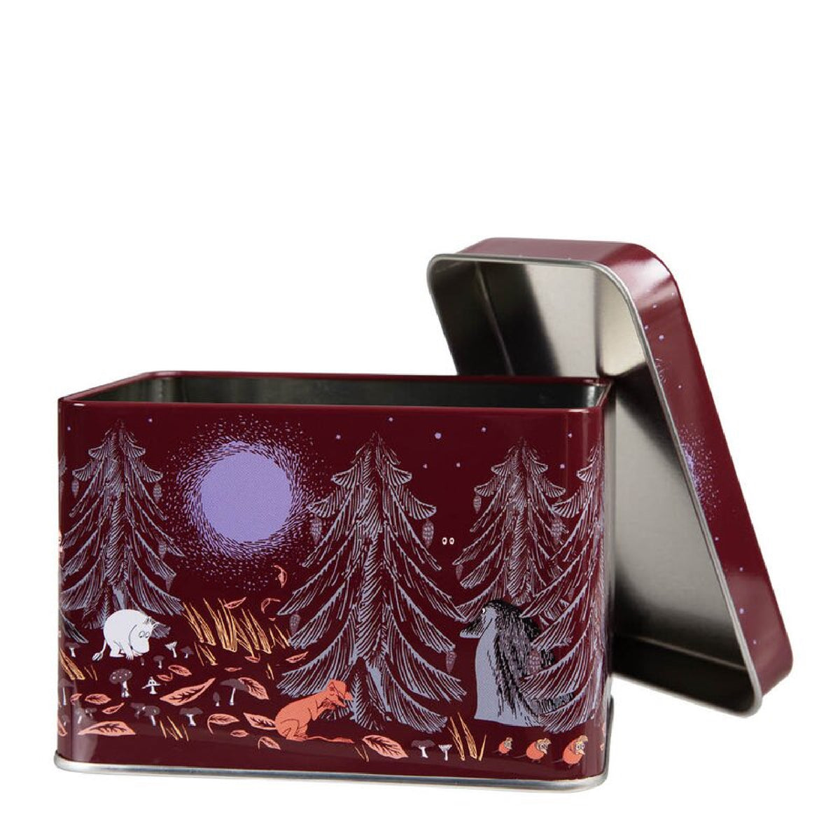 Primeval Forest Tea Tin Red