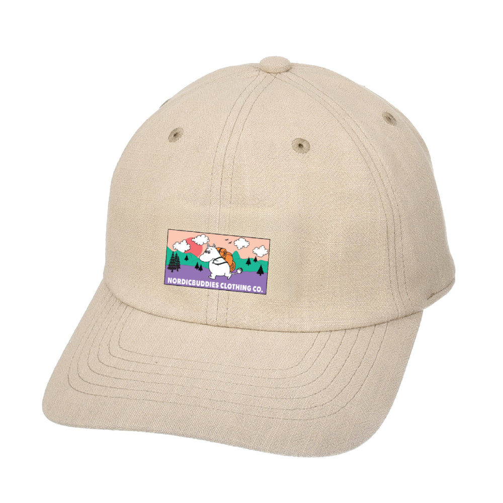 Cap Adult Moomintroll Wandering Beige