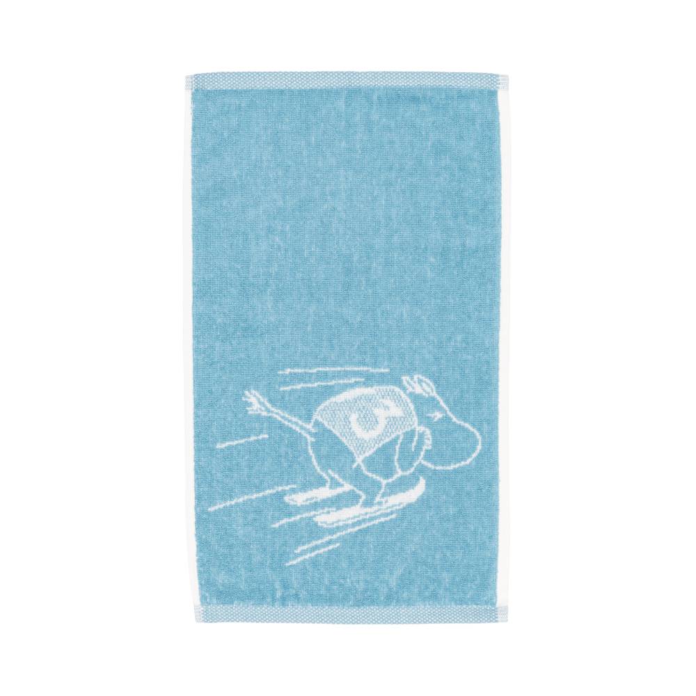 Moomin Winter Hand Towel Ski Jumping 30 x 50 cm