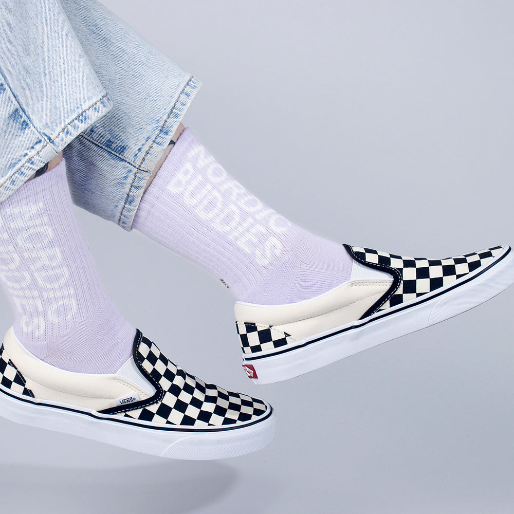 Moomin Socks Retro  Angry Moomintroll Lilac