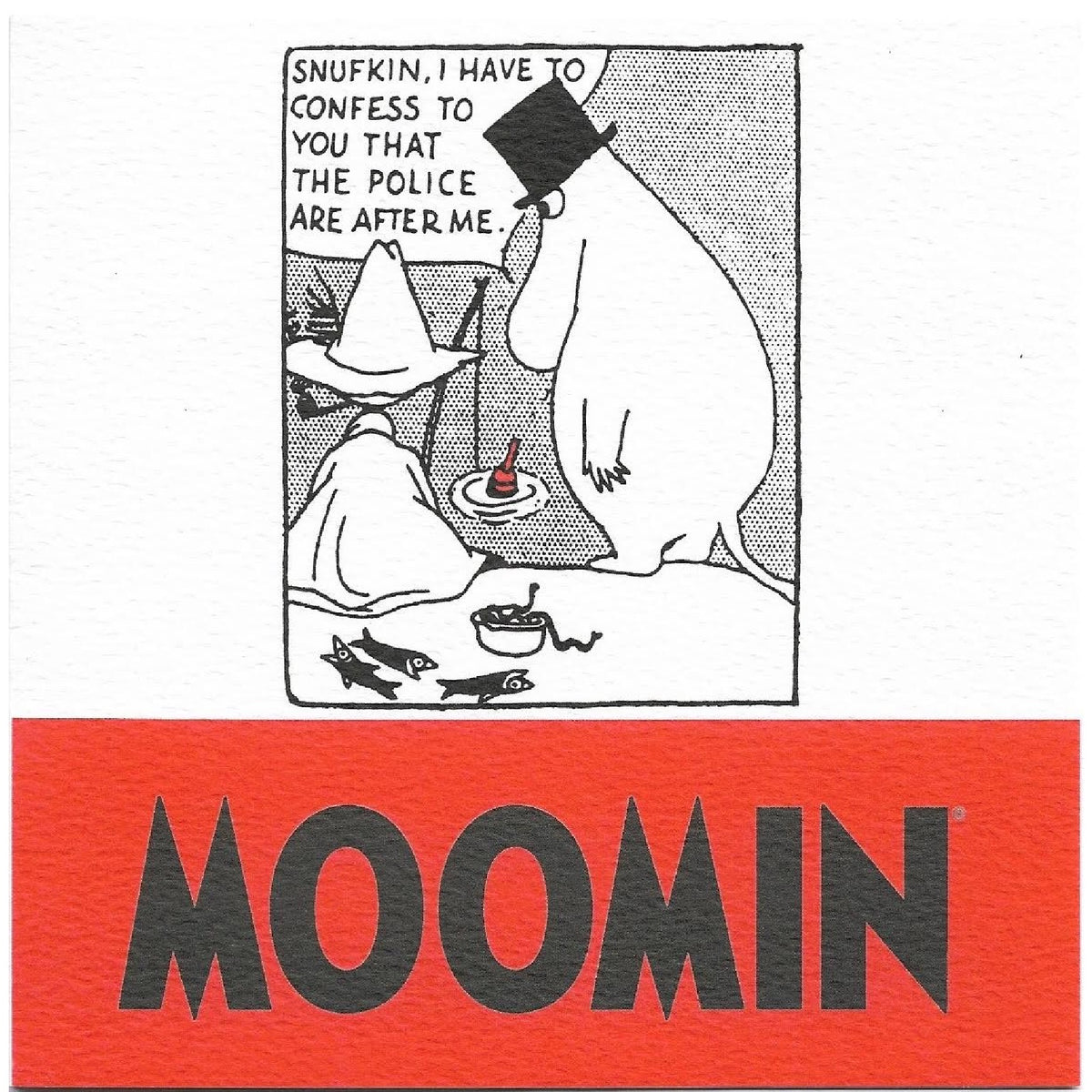 Moomin Greeting Card I Have to Confess