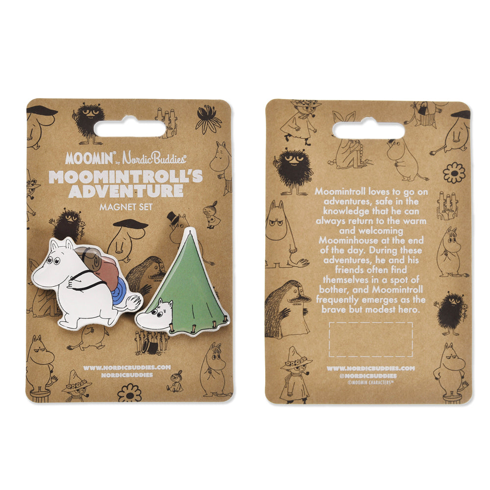 Magnet Set Moomintroll Adventure  2 pcs