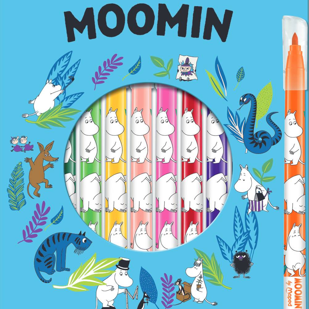 Moomintroll Felt Pens 12 pcs