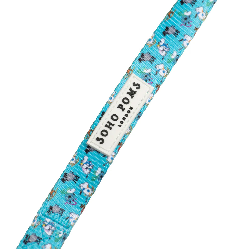 Moomin Ski Holiday Dog Lead Blue