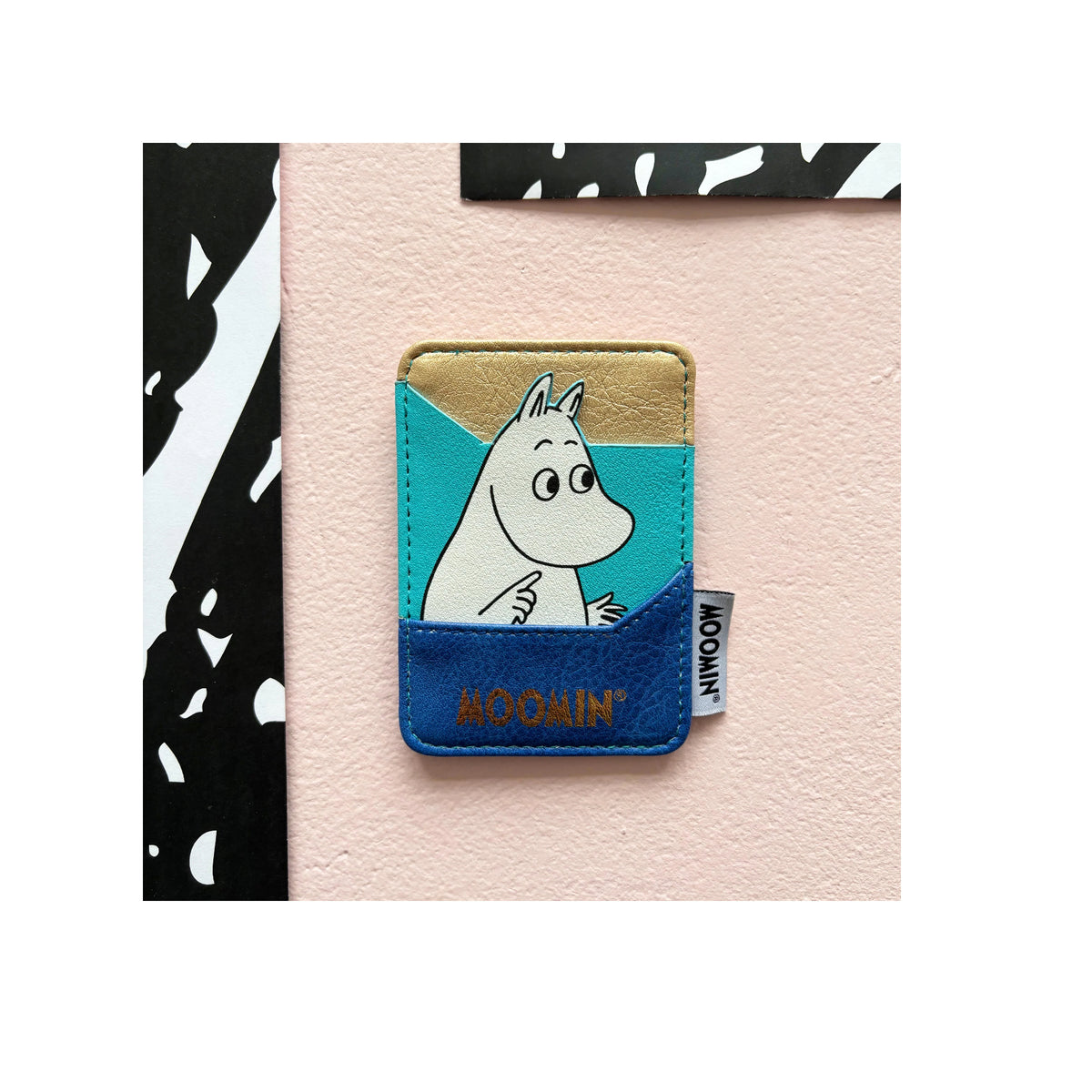 Moomin Gold Card Holder