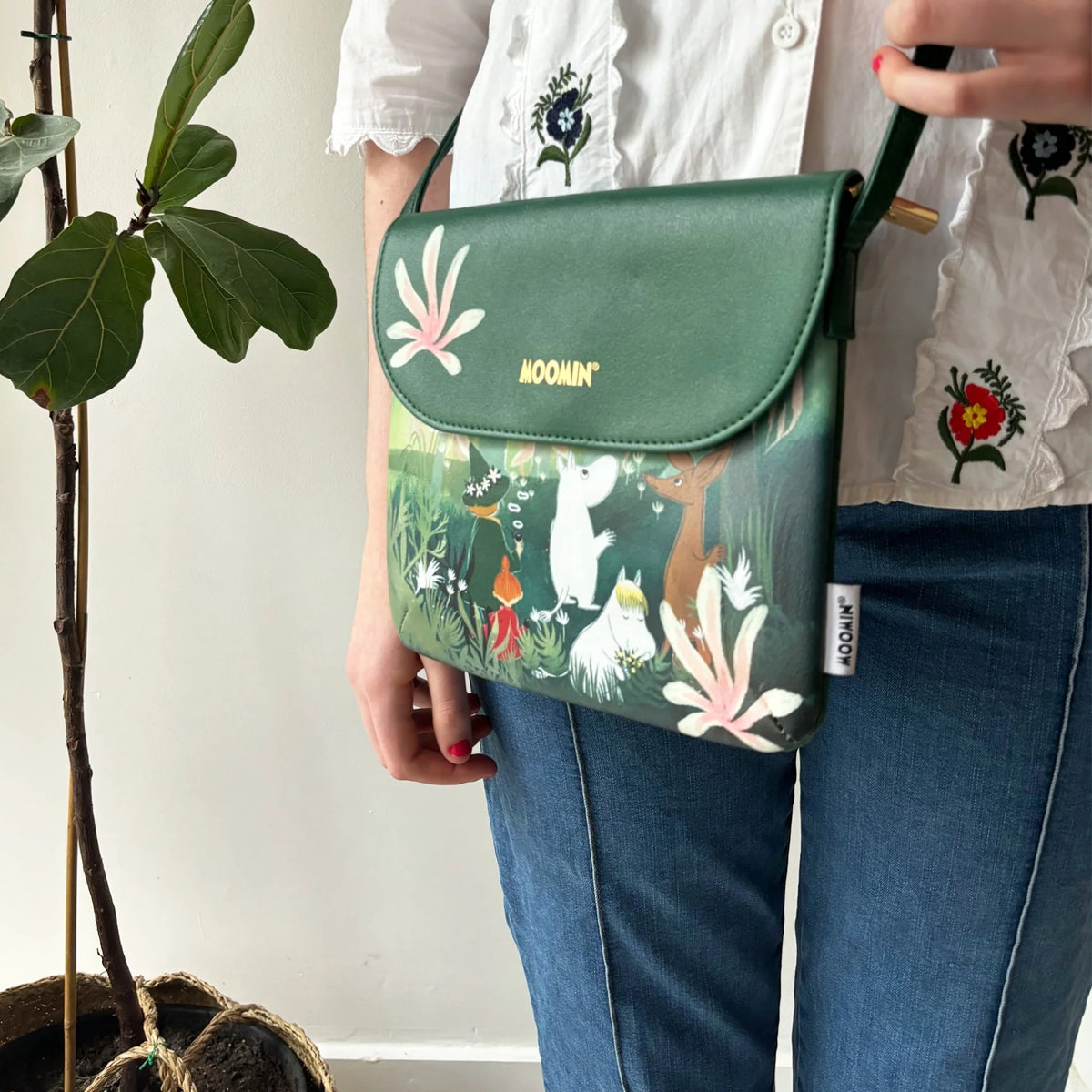 Moomin Mini Bag Forest Green