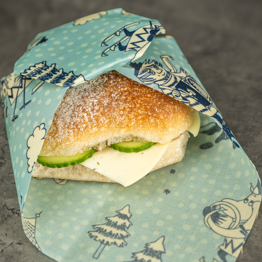 Too-Ticky Bees Wax Wrap In Winterland 3-pack