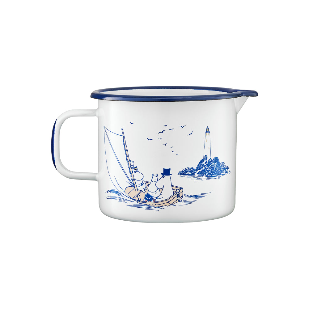 Moomin Sailors Enamel Jug 1.3 L