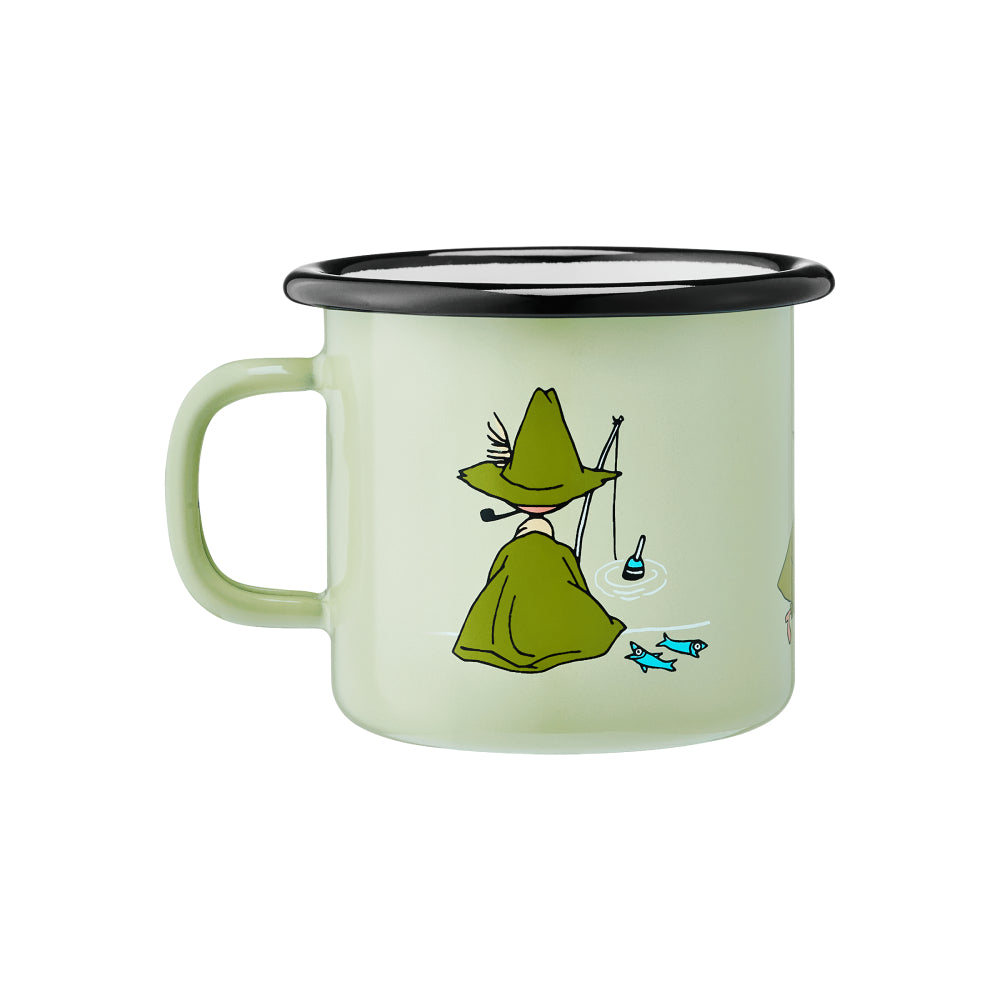 Snufkin Retro Mug & Tray Green Bundle