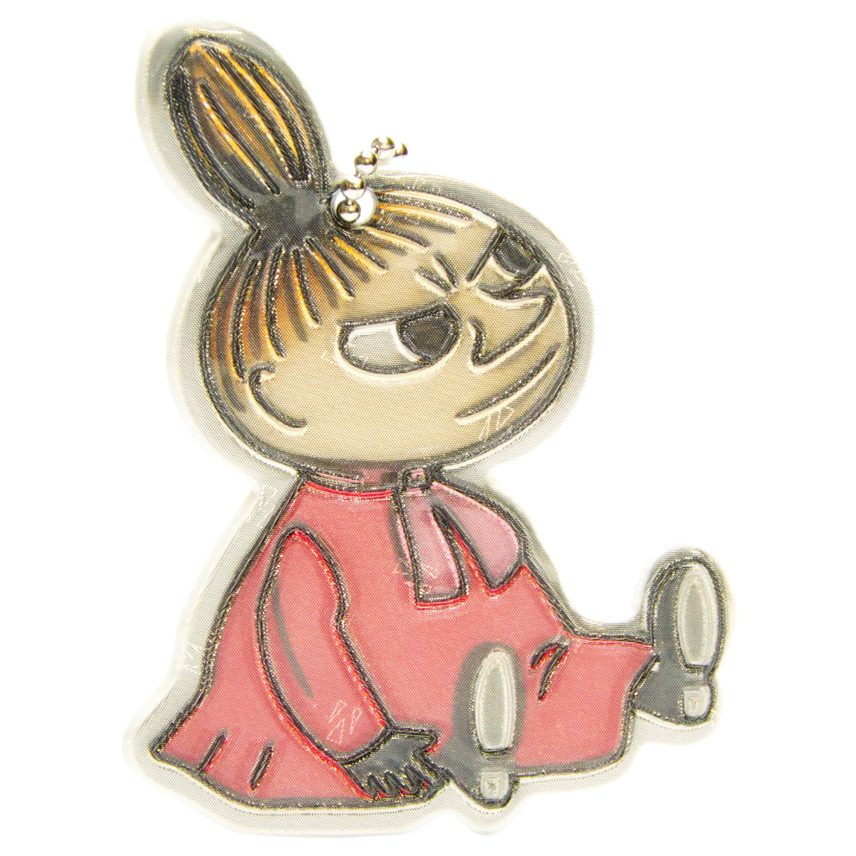 Moomin Reflector Tag Little My Sitting