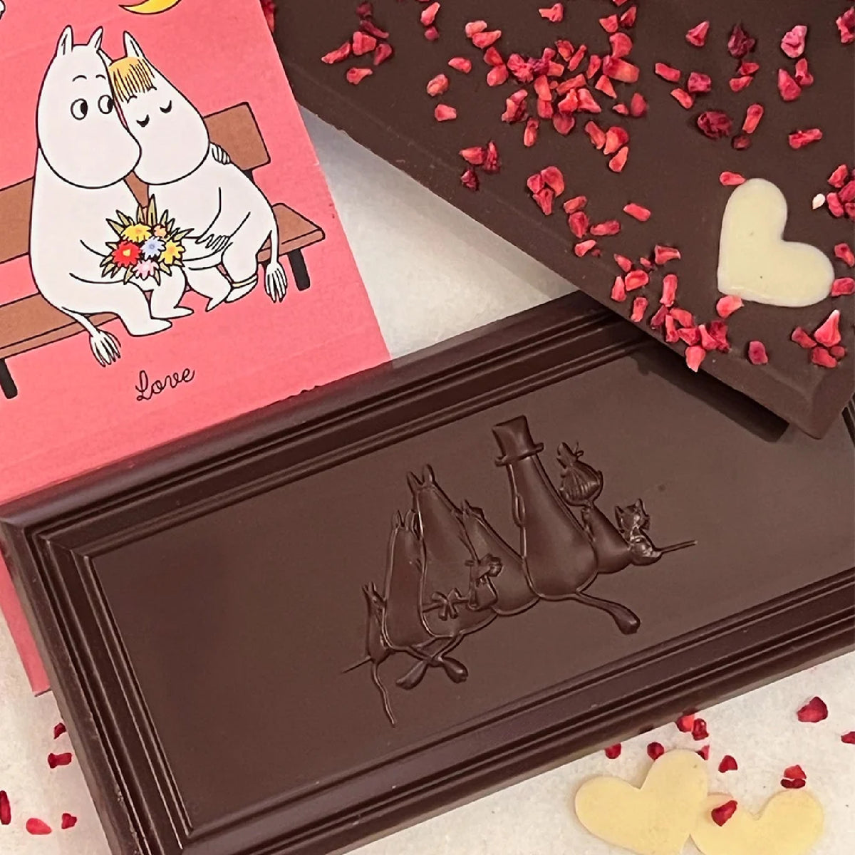 Love Dark Chocolate with Raspberry - Kalmar Chokladfabrik