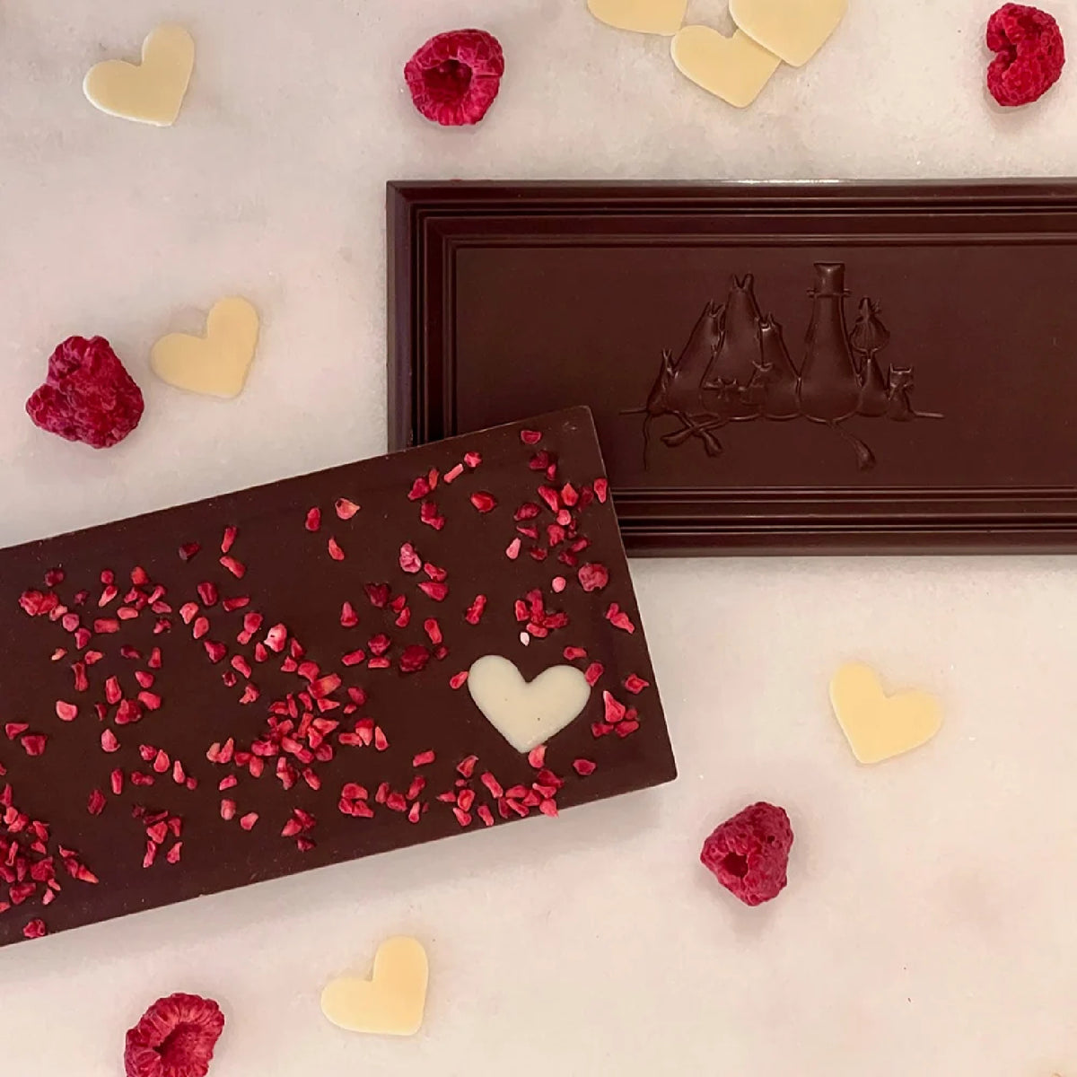 Love Dark Chocolate with Raspberry - Kalmar Chokladfabrik