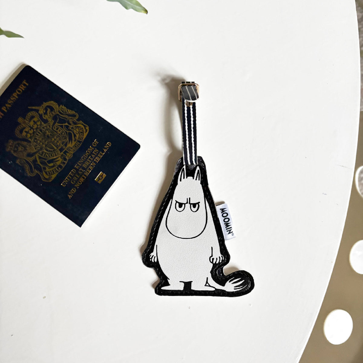 Moomin Luggage Tag Moomintroll Angry