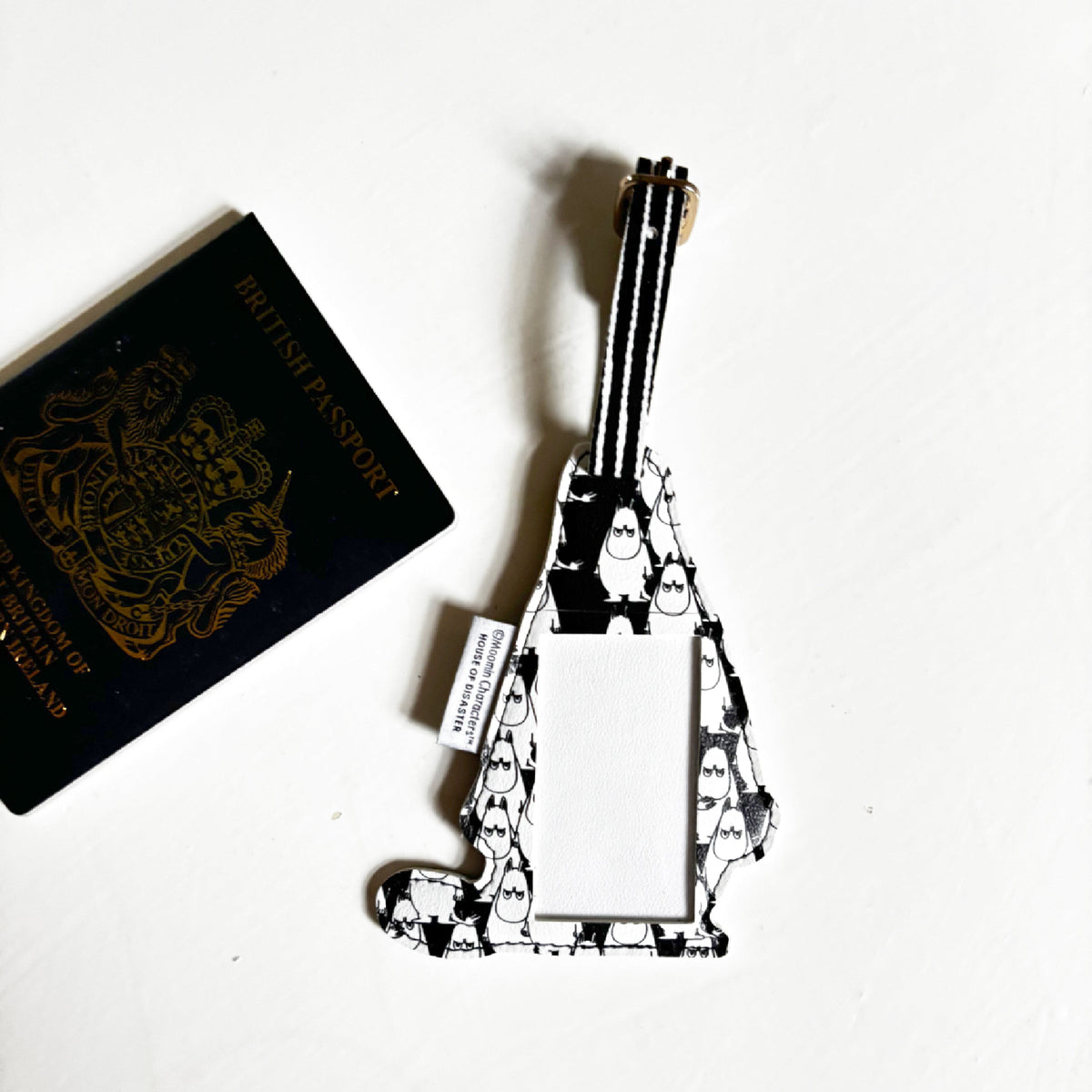 Moomin Luggage Tag Moomintroll Angry