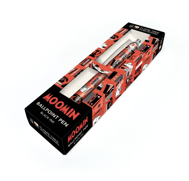 Moomin Bookshelves Boxed Decorative Ballpoint Pen