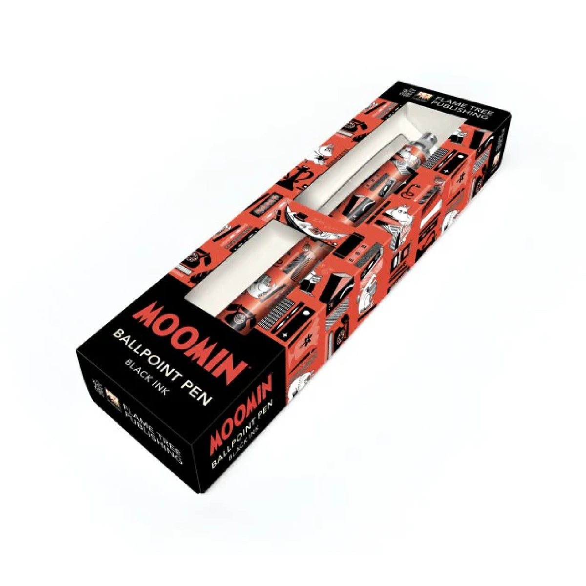 Moomin Bookshelves Boxed Decorative Ballpoint Pen