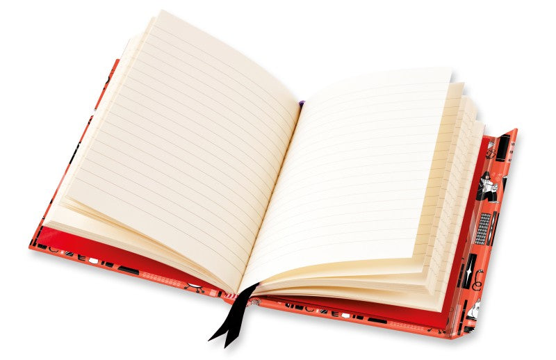 Moomin Bookshelves (Foiled Journal) Lined Notebook