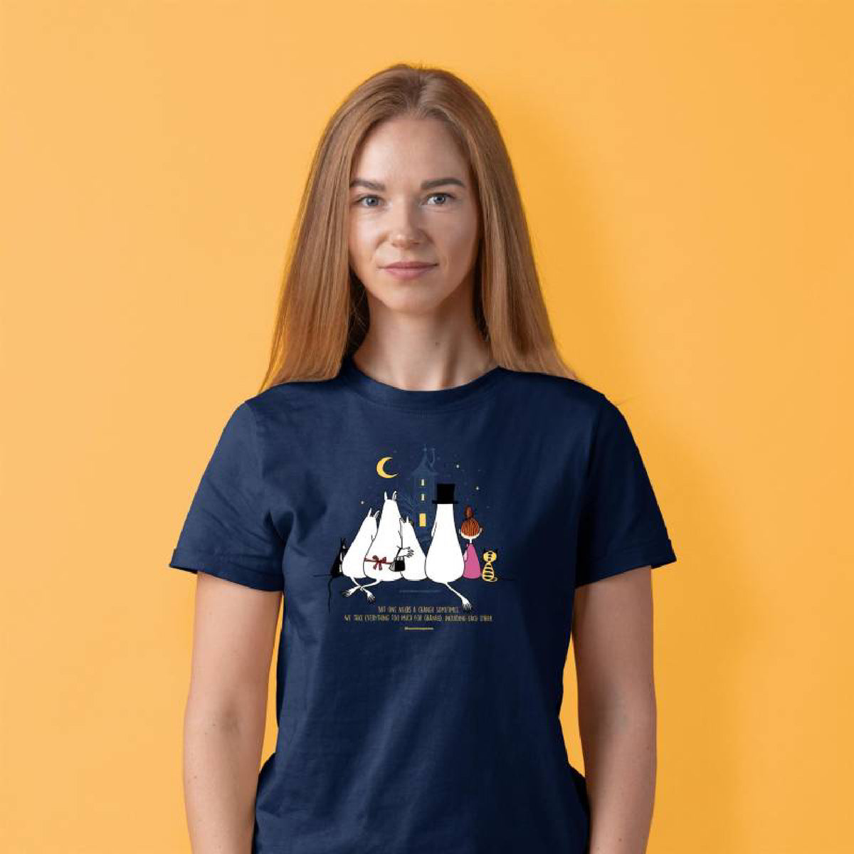 Moomin T-shirt Moomin Family Needs A Change