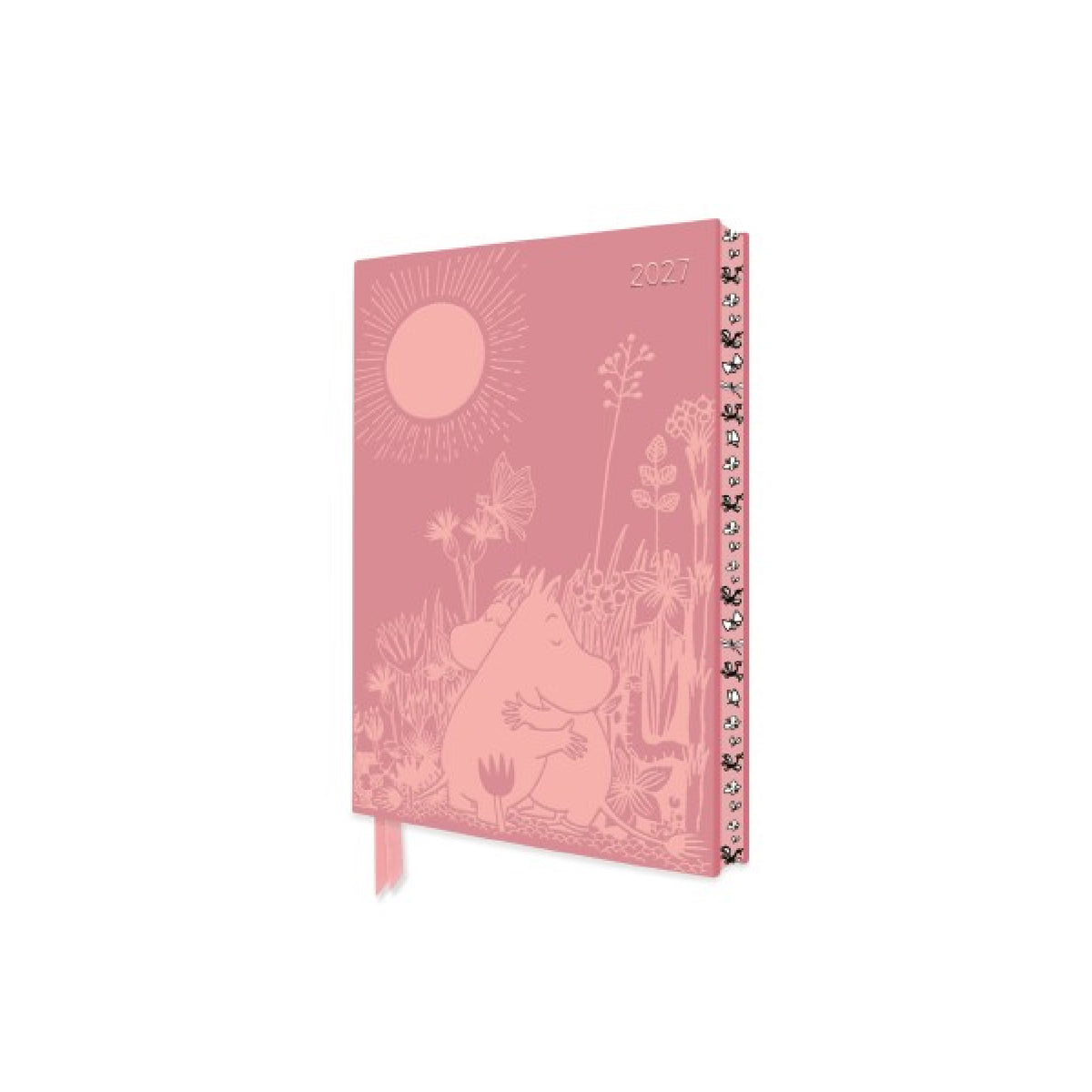 Moomin Love 2027 Pocket Artisan Art Vegan Leather Diary – Week to View
