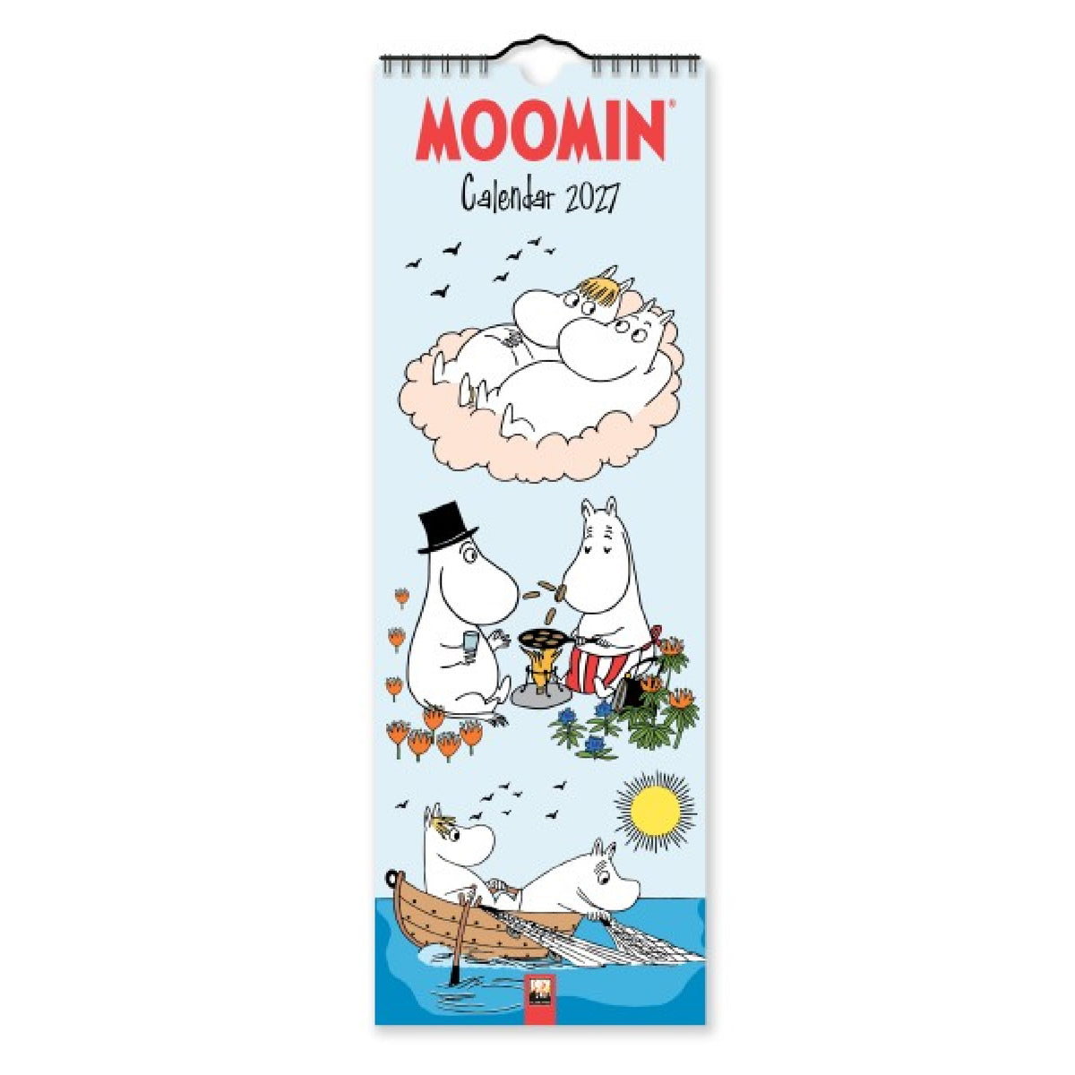 Moomin Slim Calendar 2027 (Art Calendar)