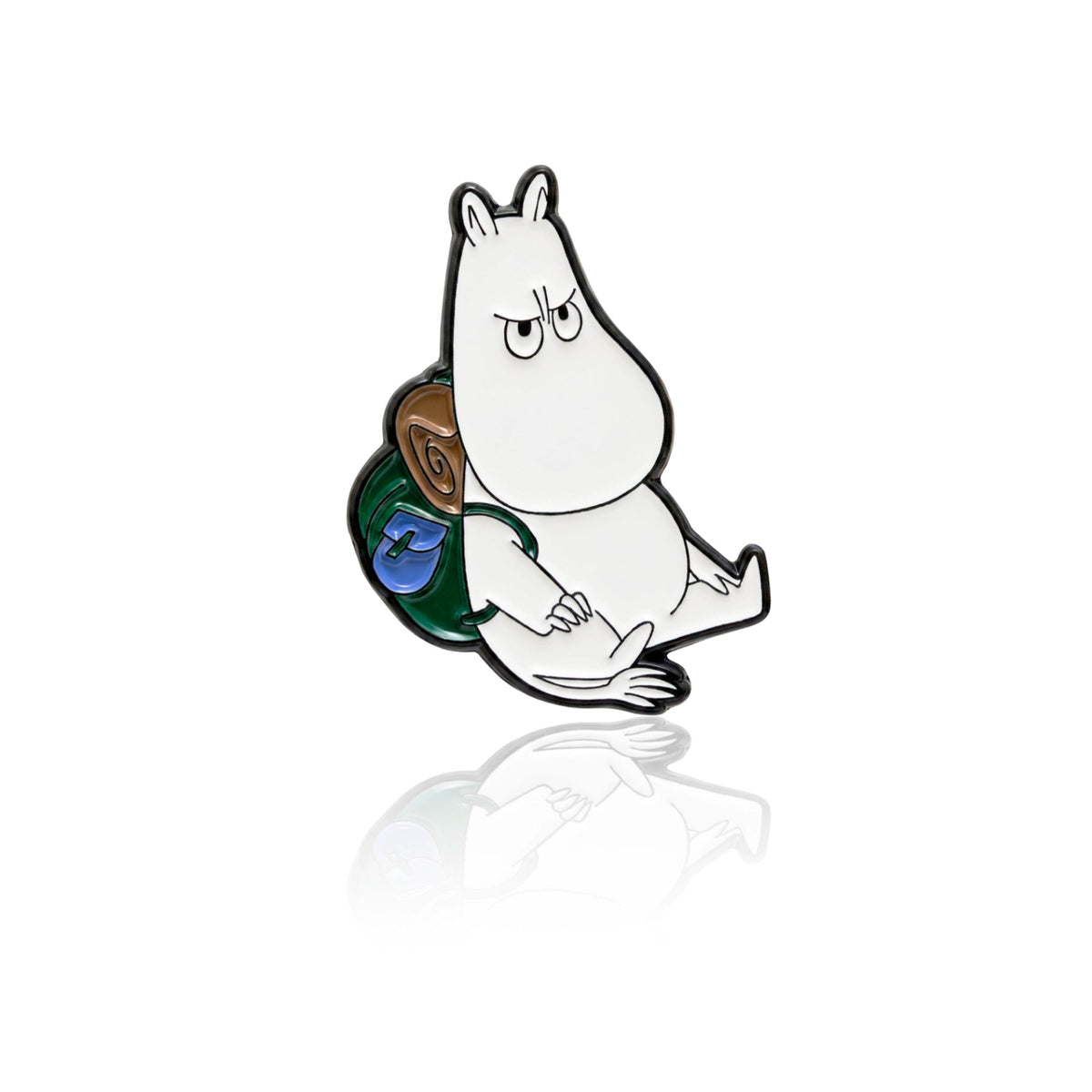 Moomintroll With A Backpack Pin