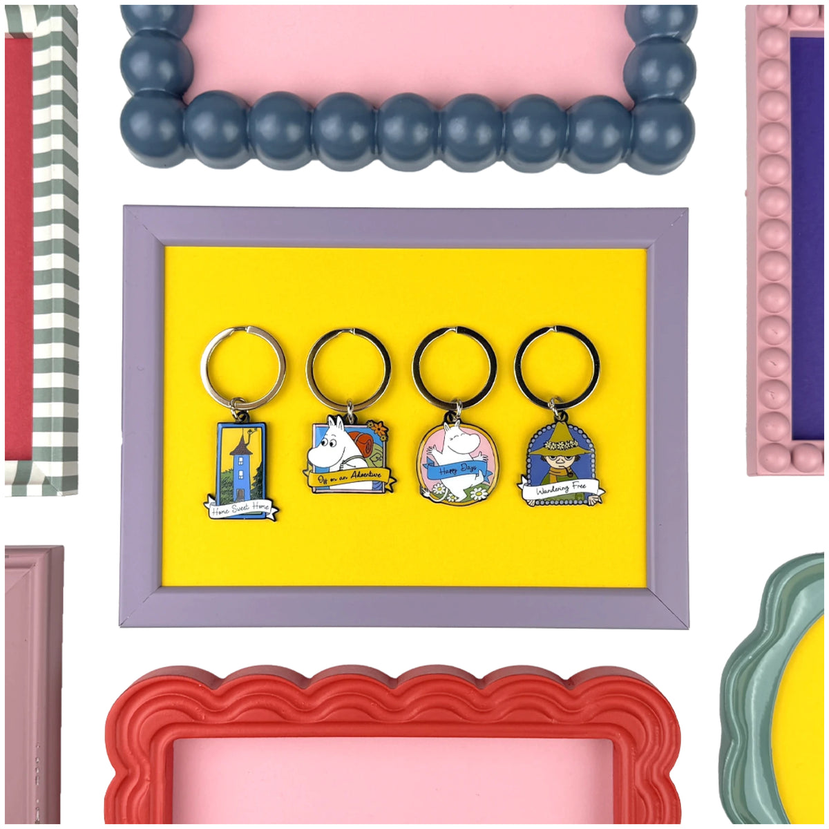 Moominhouse Keyring