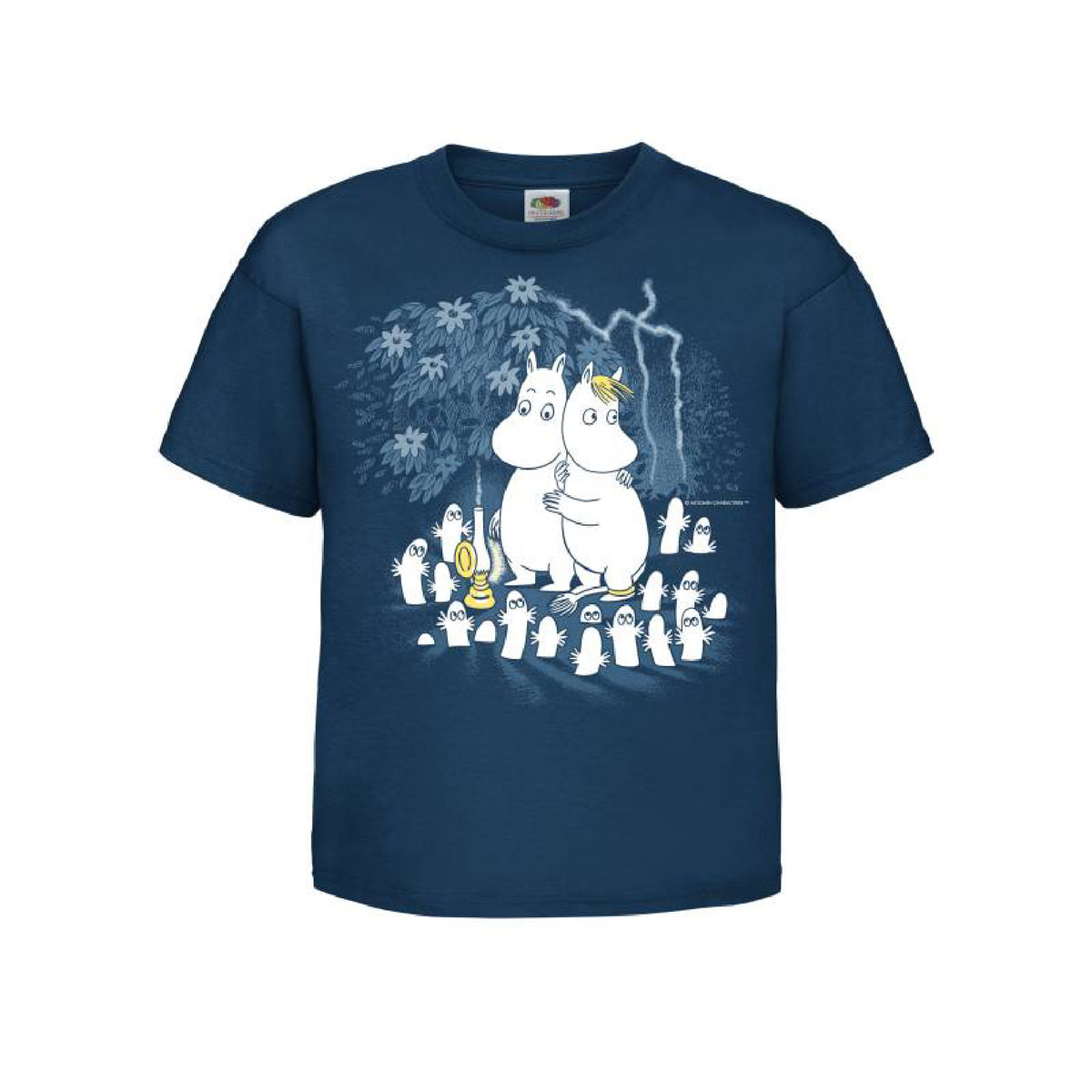 Moomin T-Shirt Kids Moomintroll, Snorkmaiden And Hattifatteners
