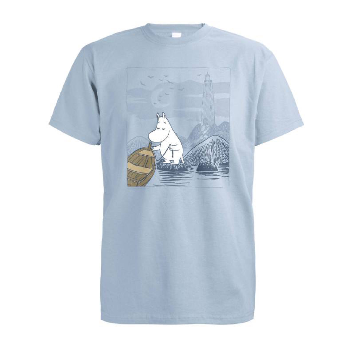 Moomin T-shirt Moomintroll At A Lighthouse
